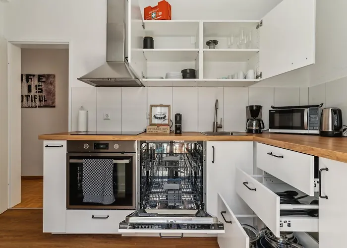 Maremar - Schlafen In Der Altstadt - Luxus Boxspring - Kueche *